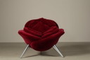 Pair of Rose lounge chairs by Masanori Umeda for Edra, Italy 1990