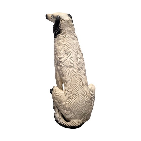 Image 1 of Statue de chien en céramique italienne vintage