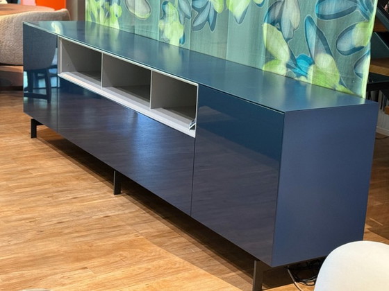 Nex Side Navy, Piure, Sideboard, Metall, Grau (Foto 2 von 6)