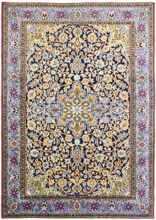 Ghom-Teppich mit Seide 202x135