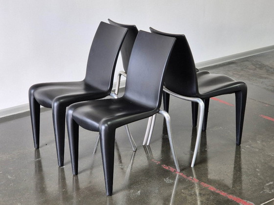 Image 1 of Vintage Chair Louis XX by Philippe Starck for Vitra, 1990s, Set of 4