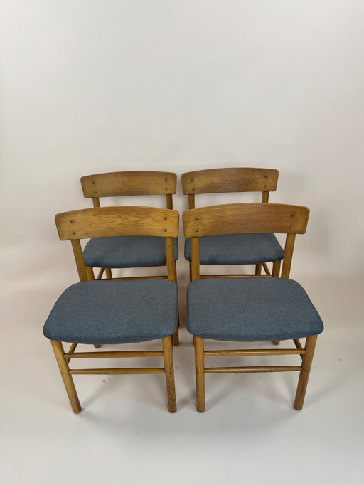 Set of 4 Farstrup Model 250 Dining Chairs – Danish Modern Classic