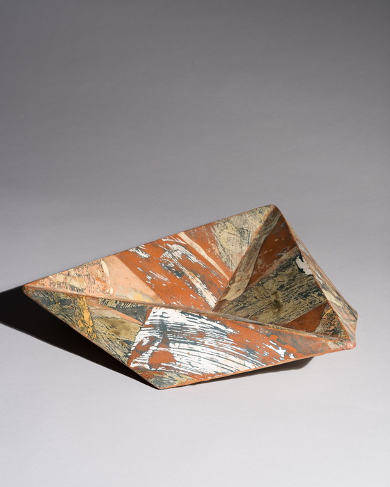 Image 1 of Oggetto a ciotola dell'artista e ceramista tedesco (RDT) Karl Fulle, Studio Ceramic Art degli anni '90