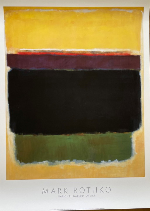 Mark Rothko (1903-1970), Zonder titel, 1949, National Gallery Of Art, Washigton, Gedrukt in de VS