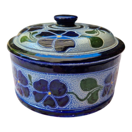 Albert Schmitter Oberbetschdorfer Elsässer Keramiktopf – Tischdekoration, Ceramic (photo 3 of 8)