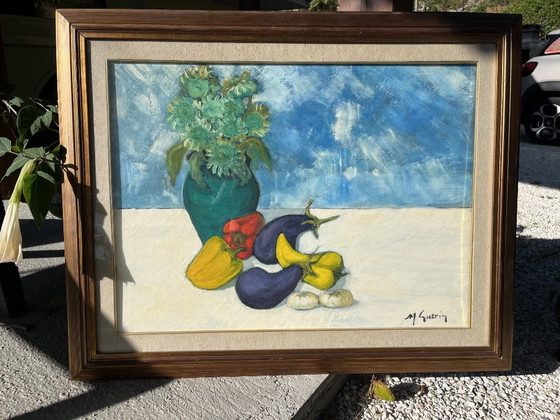 6 Quadri di Michel Guerin Anni 70-80 – Arte, Paper, Wood (photo 2 of 6)