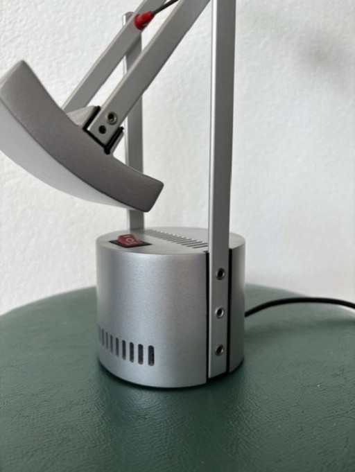 Artemide Tizio Micro (±30 years old, silver + red)