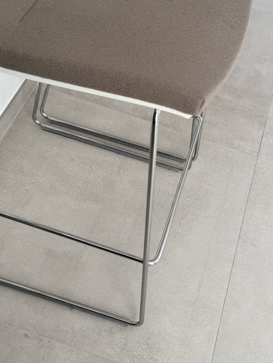 Image 1 of 4x Barstool Andreas Krob for Bene