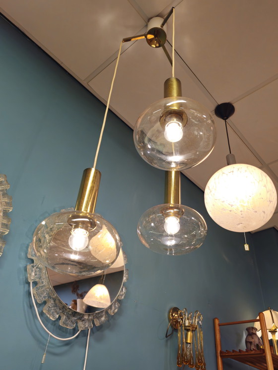 Image 1 of Lampada da soffitto vintage Hillebrand Leuchten Design