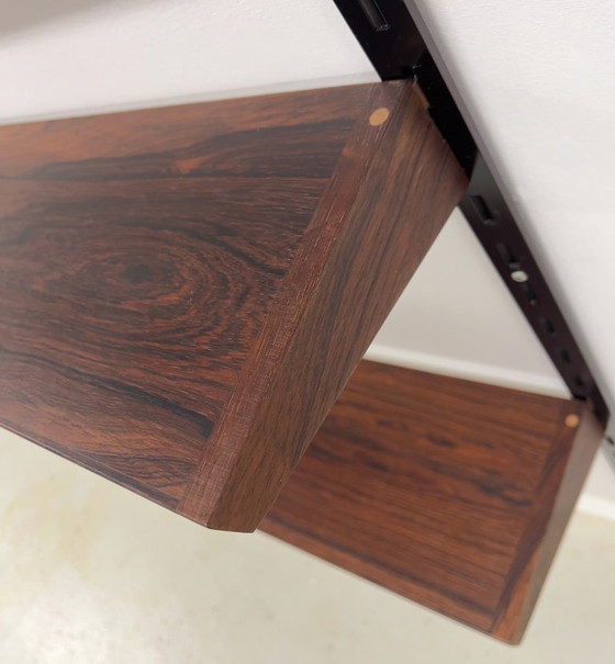 Image 1 of ETAGERES EN PALISSANDRE PAR KAI KRISTIANSEN POUR FELDBALLES, 1960