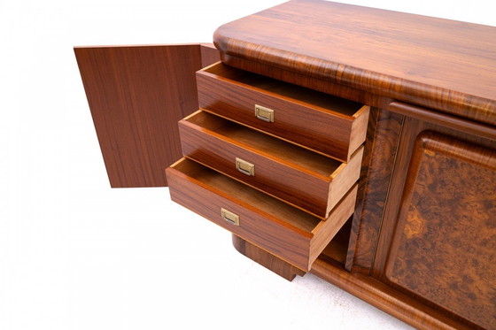 Image 1 of Large Art Deco Chest of Drawers, Poland, 1940s