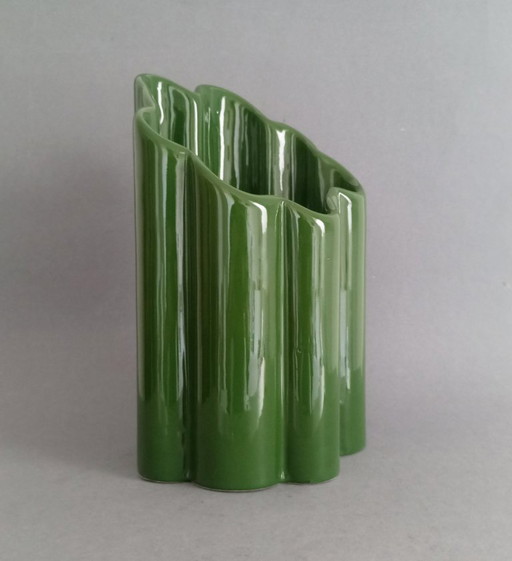 Form DeVaux France postmodern/space-age ceramic vase 1970s a real rarity