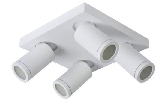 Lucide TAYLOR Bathroom Ceiling Spotlight – Dim to Warm – White – Spot lights, Aluminium (photo 2 of 4)