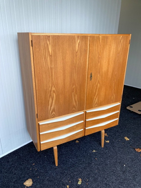 Image 1 of Mid-century vintage wardrobe Hellerau Franz Ehrlich