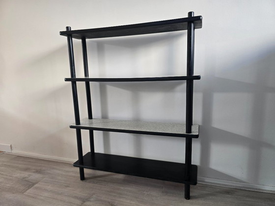 Image 1 of Vintage Stokkenrek met Formica 1959