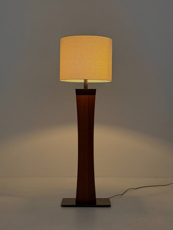 Italiaanse Mid Century Vloerlamp Van Teakhout – Vloerlampen, Wood, Metal (photo 20 of 23)