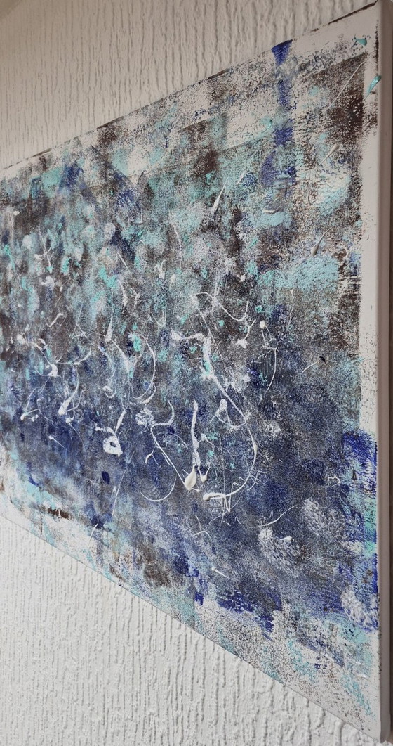 Abstract Modern Art - Abstract841 – Paintings & Drawings, Canvas (photo 8 of 9)