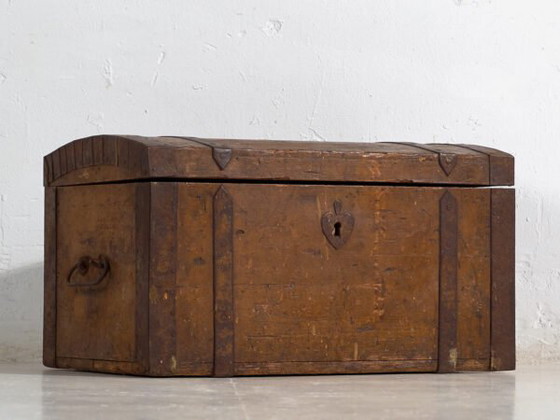 Small antique chest (Year 1871) #3 – Chest of drawers, Rustic (photo 12 of 40)