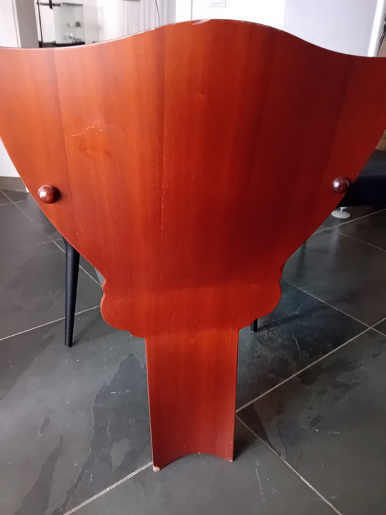 Sillas Borek Sipek Dalami – Sillas de comedor, Leather, Metal (photo 11 of 12)