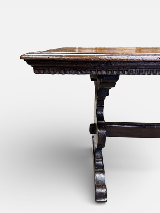 Image 1 of Antieke Italiaanse tavolo 16e eeuw 157 cm