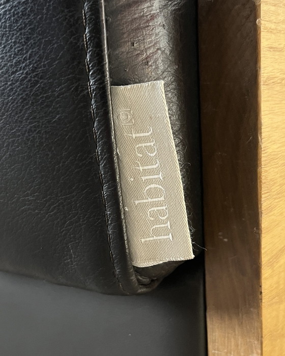 Image 1 of Divano “Forum” di Robin Day per Habitat – pelle cioccolato, 1990