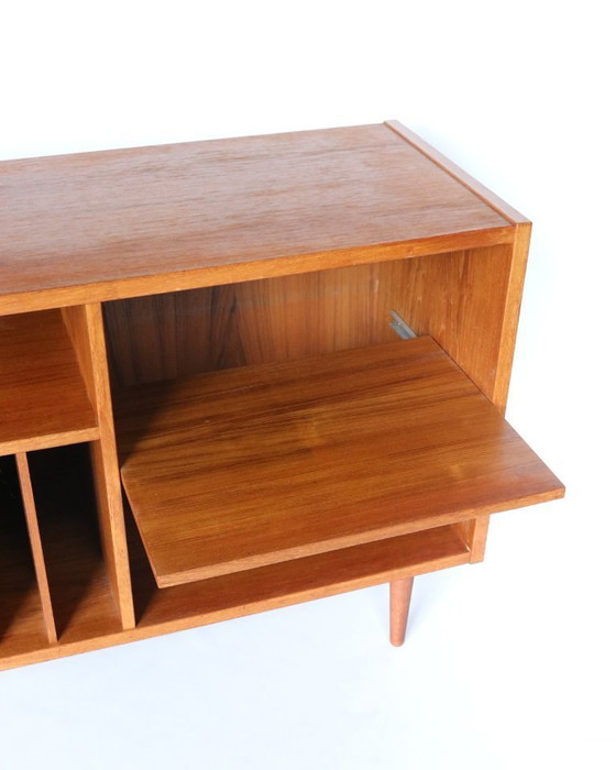 Image 1 of Vintage Deense platenspeler audiomeubel teak