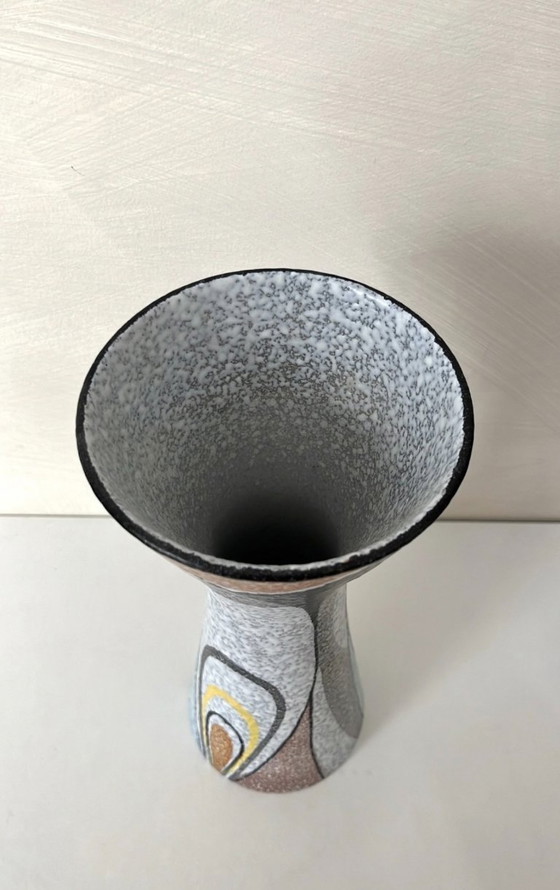 Image 1 of Rumba keramische vaas, Flora Gouda Holland, jaren 70