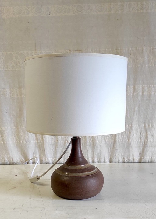 Table lamp with ceramic base - mid-20th century