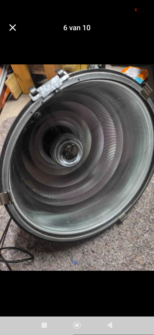 2 lampade industriali