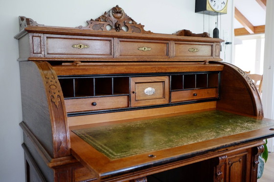 Image 1 of Scrivania antica del XIX secolo