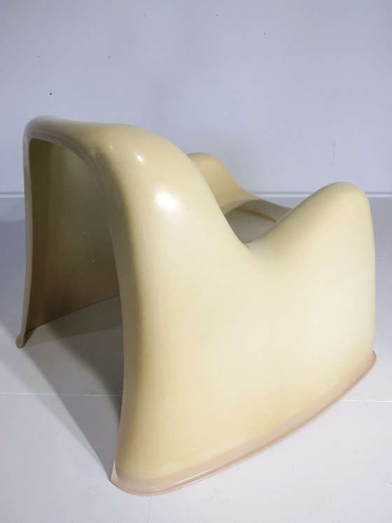 Image 1 of Artemide Toga-stoel van Sergio Mazza / Gebroken wit / Patent aangevraagd
