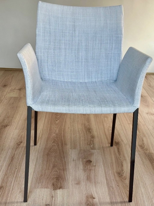 4x Sillas de comedor Zanotta Lia