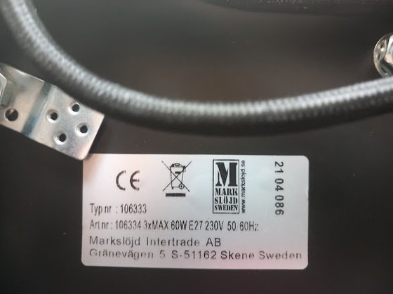 Image 1 of Markslöjd - Lampe suspendue ( 3 )