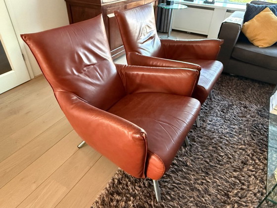 Label Sessel Modell Cheo – Label Van den Berg, Leather (photo 3 of 5)