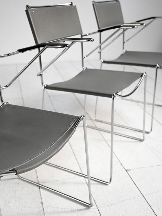 Image 1 of Set mit 4 „Spaghetti“-Stühlen Giandomenico Belotti für Alias