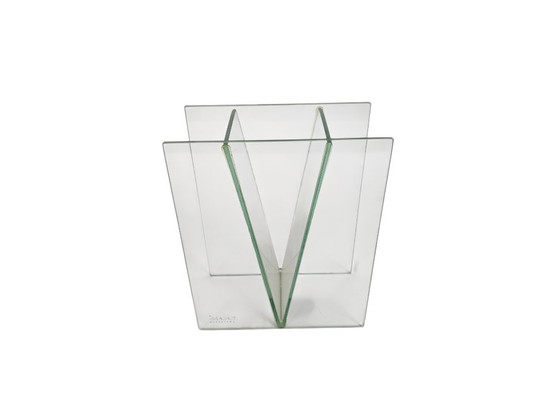 Image 1 of Daskas - design object - V- vase - glass - Rob Dashorst - 90's