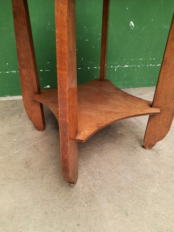 Art Deco Stijl Bijzettafeltje – Wood (photo 4 of 6)