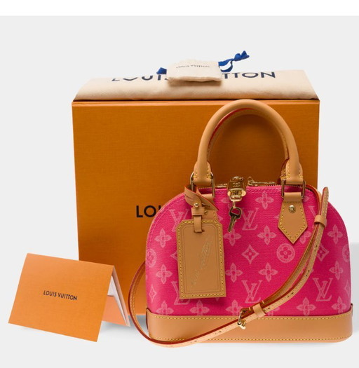 Sac LOUIS VUITTON Alma BB en Toile Rose - 103478 Precio de venta