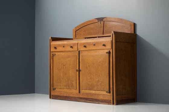 Image 1 of Cabinet Amsterdamse School Art Deco Bar, Nederland, 1930