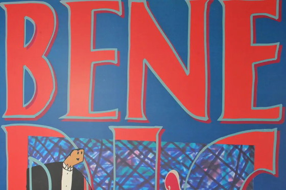 Javier Mariscal “Benedictine” Framed Serigraph Poster, France, 1993 – Paper (photo 2 of 8)