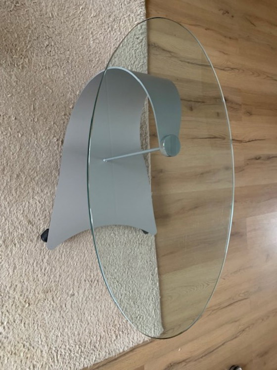 Image 1 of table d'appoint en verre