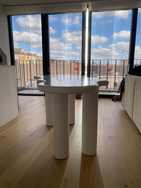 Image 1 of Mesa de Comedor en Forma Orgánica180Cm Blanco