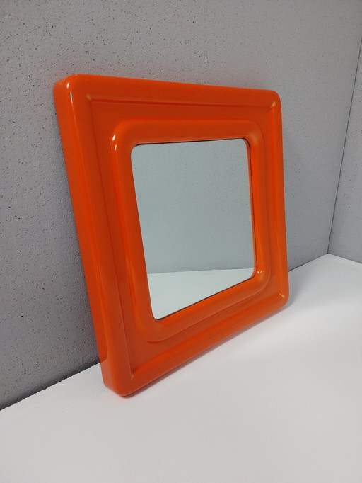 Vintage Space Age Mirror by Salc Cantù, Italy 1970s