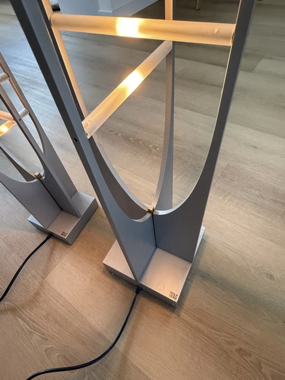 ROLF BENZ PYRA exclusive, Floor lights, Metal, Plastic, Grey (photo 4 of 5)