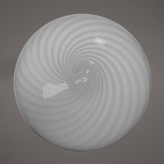 Image 1 of Murano Glass "Mushroom" Table Lamp