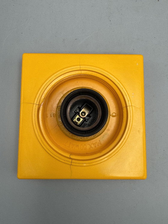 Image 1 of Tafellamp met bloemendecor