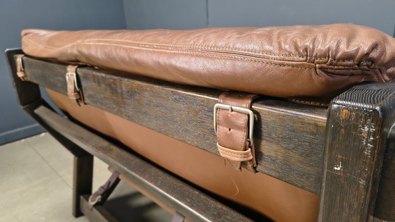 Image 1 of Vintage brutalistisch bankstel van Gerard Van den Berg voor Montis, jaren 70