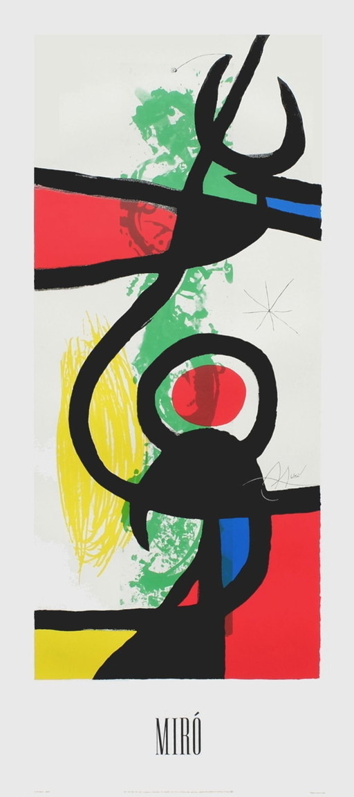 Joan MIRO Les Grandes Manöver-Plakat 1993