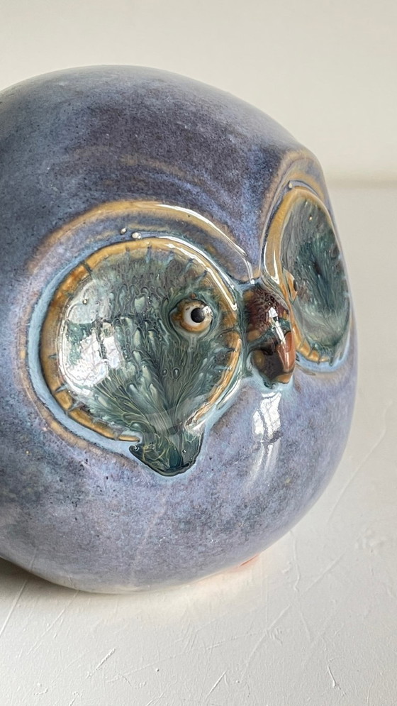 Image 1 of Vintage Handmade Ceramic Owl