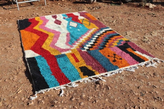 Image 1 of Handgemaakt Marokkaans tapijt 250 cm x 150 cm